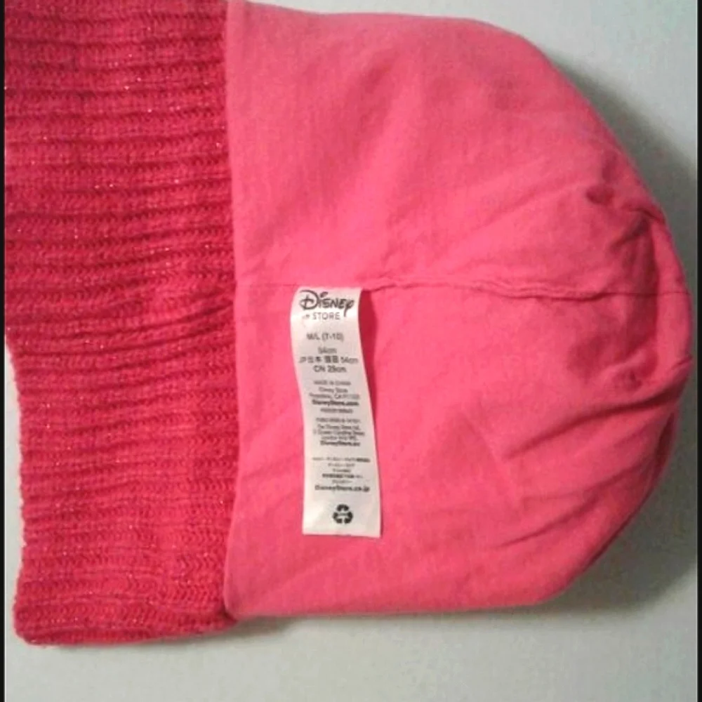 Disney Minnie Hot Pink Cozy Beanie with Bow